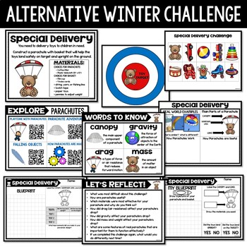 Santa's Parachute STEM Challenge: Christmas Holiday STEM Activity - Image 4