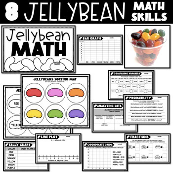 Jellybean Math - Math Activities for Easter Jelly Beans Graphing - Image 2
