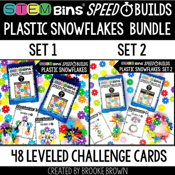 STEM Bins® Brain Flakes® Speed Builds STEM Activities Morning Work Fast Finisher