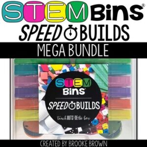 STEM Bins® Speed Builds MEGA BUNDLE STEM Activities: Morning Work Fast Finishers