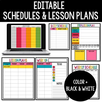 STEM Teacher Planner & Binder - STEAM, Makerspace, Technology, Media Specialist - Image 3