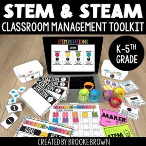 STEM Classroom Management Toolkit - Back to School, Specialist, STEAM, Tech