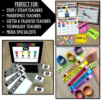 STEM Classroom Management Toolkit - Back to School, Specialist, STEAM, Tech - Image 2