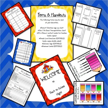 Back to School Night Survival Kit {EDITABLE} - Image 3