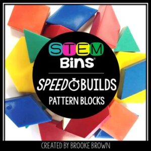 Pattern Blocks STEM Bins® Speed Builds STEM Activities - Puzzle Cards