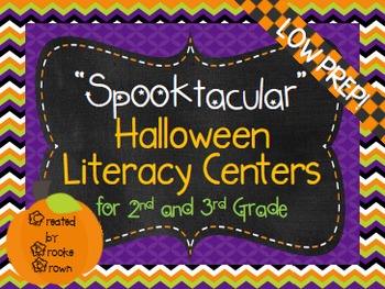 Halloween Literacy Centers