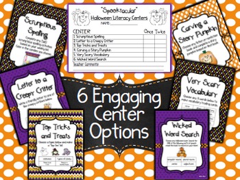 Halloween Literacy Centers - Image 2