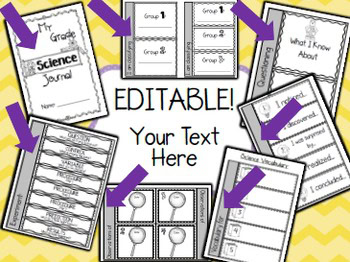 Interactive Science Organizers for ANY Topic {EDITABLE} - Image 3