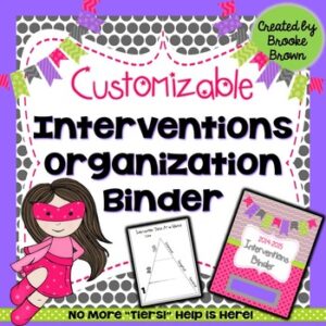 RTI Organization Binder