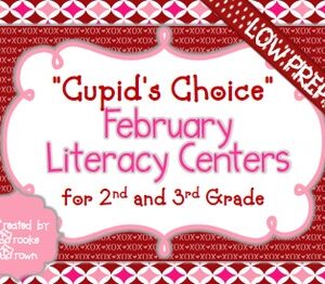 Valentine's Literacy Centers