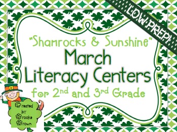 March Literacy Centers