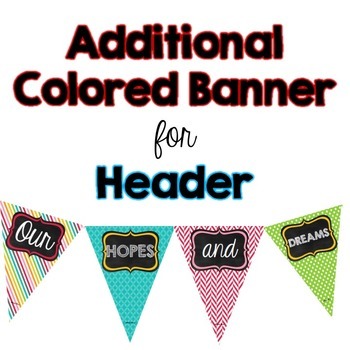 "Hopes and Dreams" Pennant Banners - Image 4