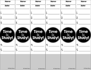 Spelling & Sight Word Study Watches {EDIT with Your List!} - Image 4