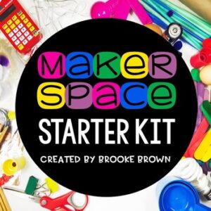 Makerspace Starter Kit - STEM Posters, Supply Labels, STEM Lab Supply Lists