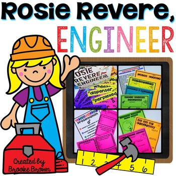 Activities for Rosie Revere, Engineer STEM & ELA lessons