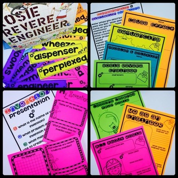 Activities for Rosie Revere, Engineer STEM & ELA lessons - Image 2