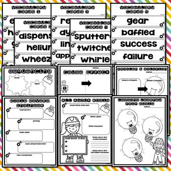 Activities for Rosie Revere, Engineer STEM & ELA lessons - Image 3