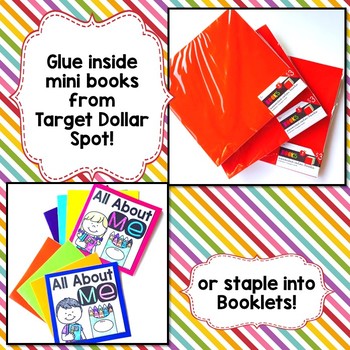 All About Me Mini Books {English and Spanish} - Image 2