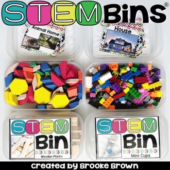 STEM Bins® / STEAM Bins® Elementary STEM Activities: Morning Work,Fast Finishers