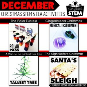 Storybook STEM {December} - Christmas STEM Activities - The Polar Express