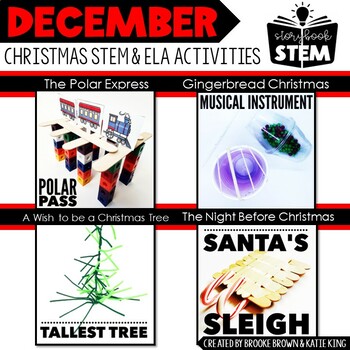 Storybook STEM {December} - Christmas STEM Activities - The Polar Express