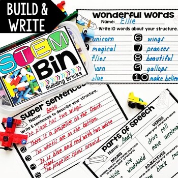 STEM Bins® Quick Writes: Writing & Math Extensions for STEM Activities - Image 2