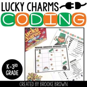 Lucky Charms Coding - DIGITAL + PRINTABLE - St. Patrick’s Day Unplugged Coding