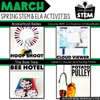Storybook STEM Spring Activities {March} - Cloudy With a Chance of Meatballs