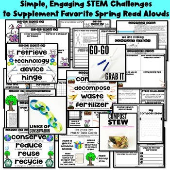 Storybook STEM {April} - Spring and Easter STEM Activities - Image 3