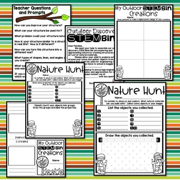 Outdoor Discovery STEM Bins® - Spring Summer Nature STEM Activities - Image 4
