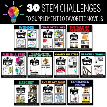 Storybook STEM Novels BUNDLE - STEM & ELA Activities - Novel Studies - Image 2