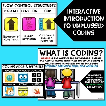 Hop Scotch Coding® (Hour of Code) - Interactive Unplugged Coding / Google Slides - Image 2