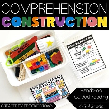Comprehension Construction - K-3rd Hands-on Strategies for Science of Reading