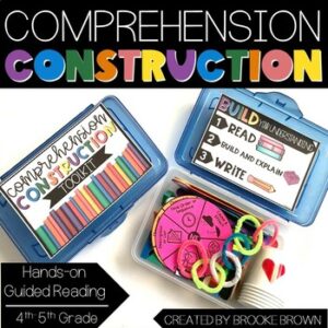 Comprehension Construction - 4th-5th {Hands-on Science of Reading Strategies}