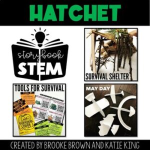 {Hatchet} Storybook STEM Novel - Novel Study with STEM Activities