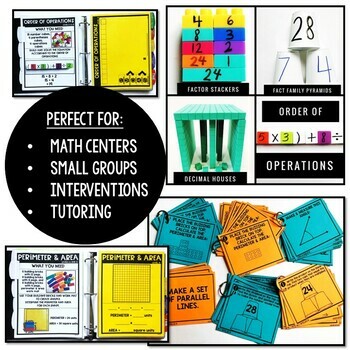 Maker Math {Hands-on Small Group Math and Math Centers for 3rd-5th Grade} - Image 2