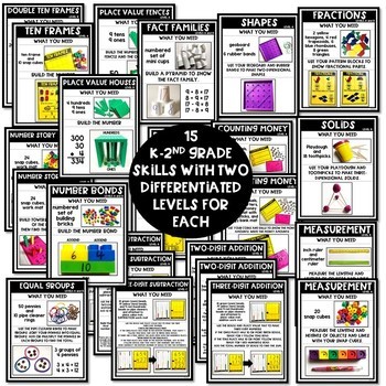 Maker Math BUNDLE {Hands-on Small Group Math and Math Centers for K-5th Grade} - Image 4