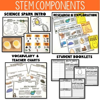 Storybook STEM Science Activities {ANIMALS} - Animal Adaptations and Habitats - Image 2