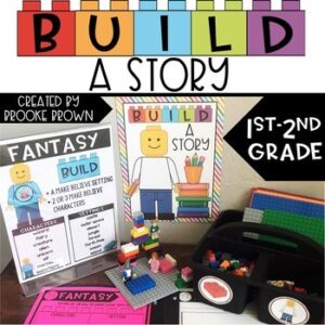 Build a Story (1st-2nd) - Creative Writing and Building Brick Activities