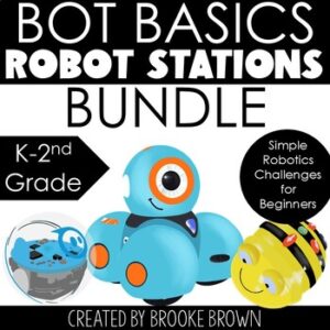 Robot Stations & Activities for Beginners BUNDLE: Robotics, Sphero Dash Bee-Bot