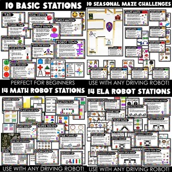 Robot Stations & Activities for Beginners BUNDLE: Robotics, Sphero Dash Bee-Bot - Image 4