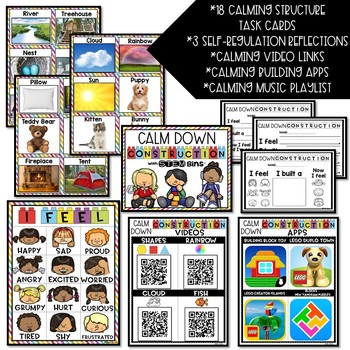 Calm Down Construction with STEM Bins® - Calm Down Corner for SEL, Take a Break - Image 3