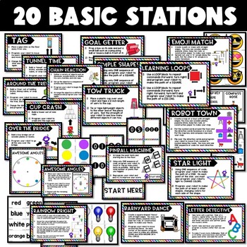Upper Grades Robot Stations & Activities: Robotics, Sphero, Dash, Hour of Code - Image 3