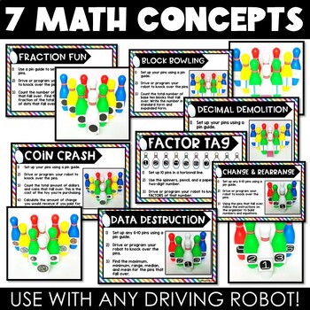 Upper Grades Bot Bowling Robot Stations & Activities, Sphero, Dash, Robotics - Image 2