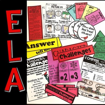 {Red and Lulu} Storybook STEM - Christmas STEM Activities, Holiday Stations - Image 4