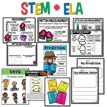 {The Mitten} Storybook STEM - Winter STEM Activities - Animals in Winter, Snow - Image 3