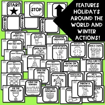 Holiday & Winter Hop Scotch Coding® (Hour of Code) Christmas Unplugged Coding - Image 3