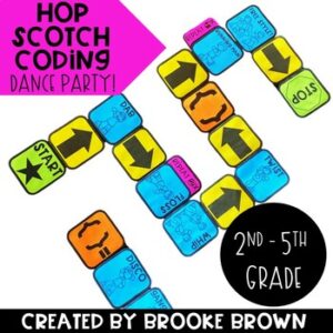 Hop Scotch Coding® Dance Party (Hour of Code) - Unplugged Coding / Google Slides