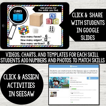 PAPERLESS Math Hunts for Distance Learning (Google Slides and Seesaw) - Image 2