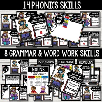 PAPERLESS Word, Math, and Science Hunts BUNDLE - Image 3